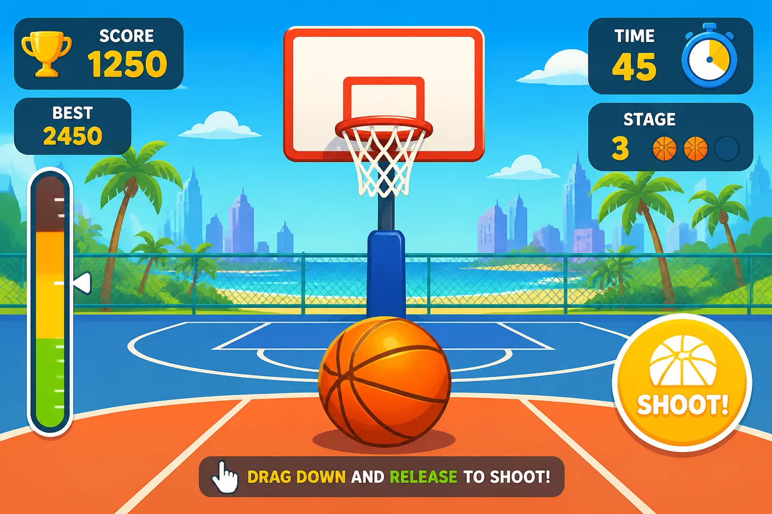 Basketball King Hoops