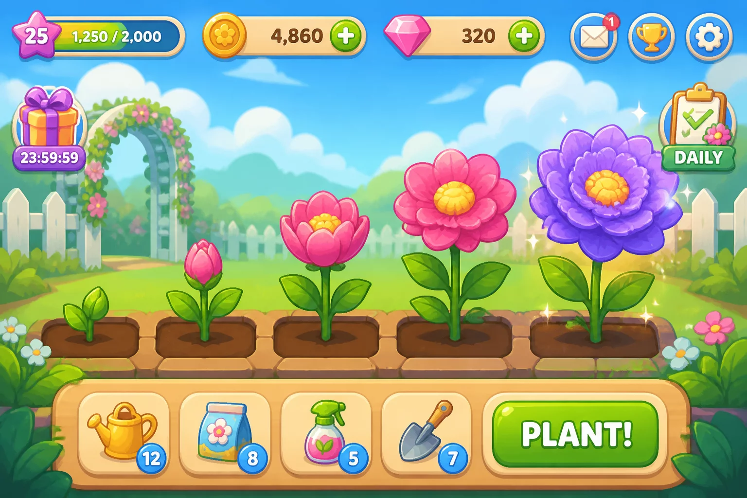 Flower Rush Bloom
