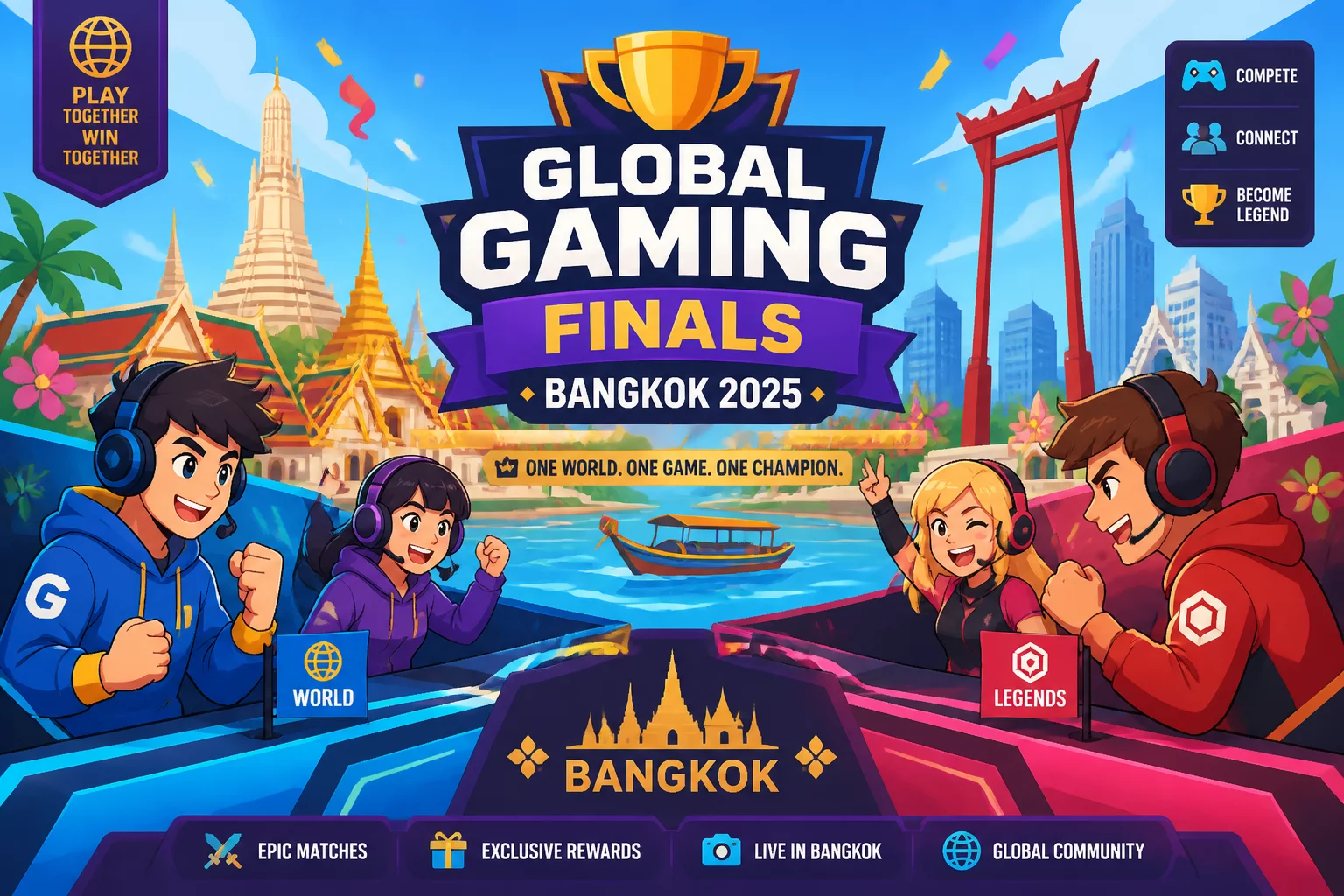 Free Fire World Series (FFWS) Global Finals 2026 ที่กรุงเทพฯ