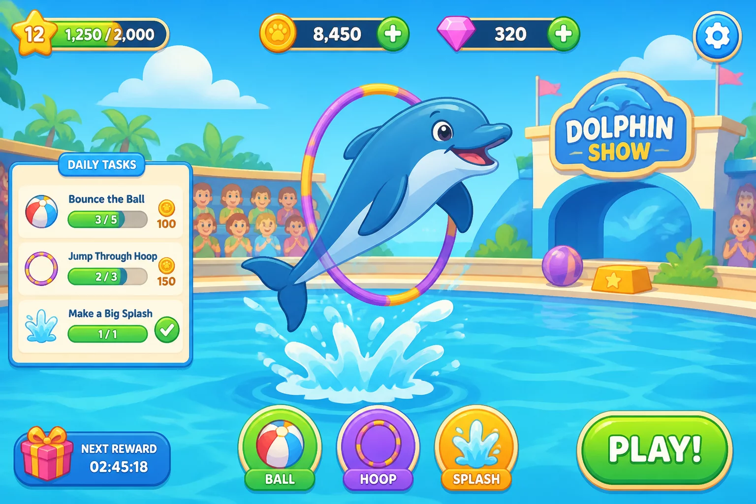 My Dolphin Show 9 Splash